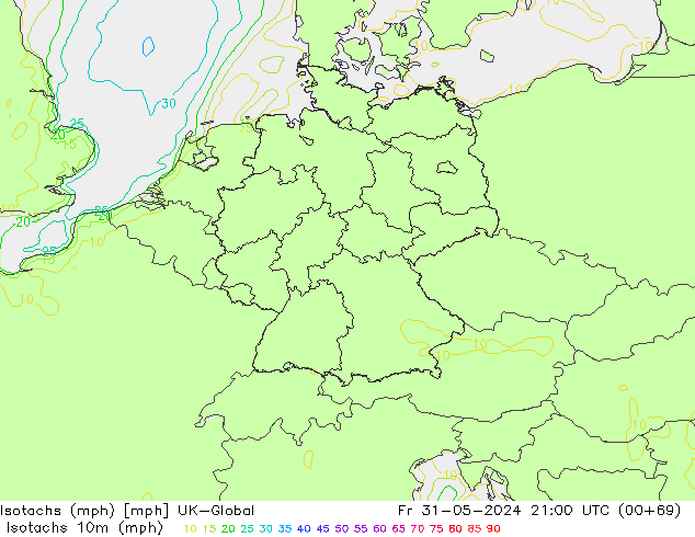 Isotachs (mph) UK-Global ven 31.05.2024 21 UTC