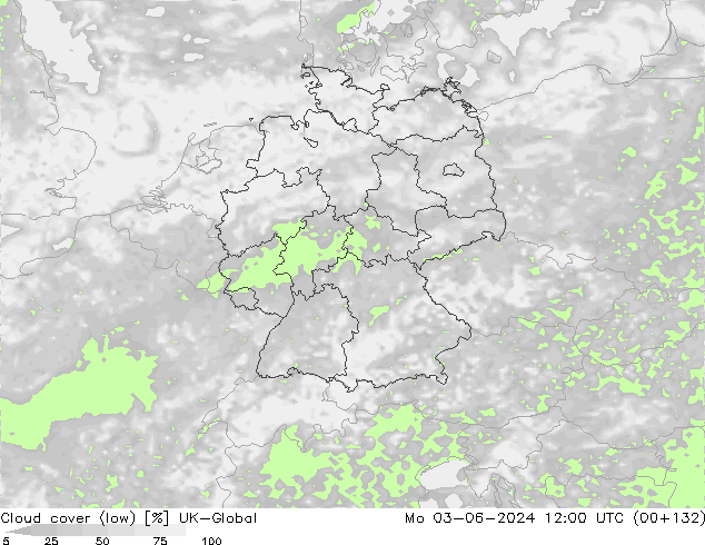 nízká oblaka UK-Global Po 03.06.2024 12 UTC