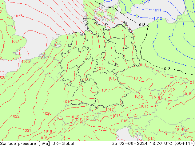 Bodendruck UK-Global So 02.06.2024 18 UTC