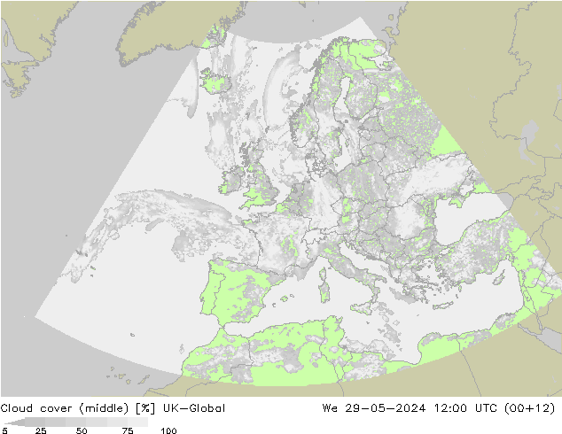 Wolken (mittel) UK-Global Mi 29.05.2024 12 UTC