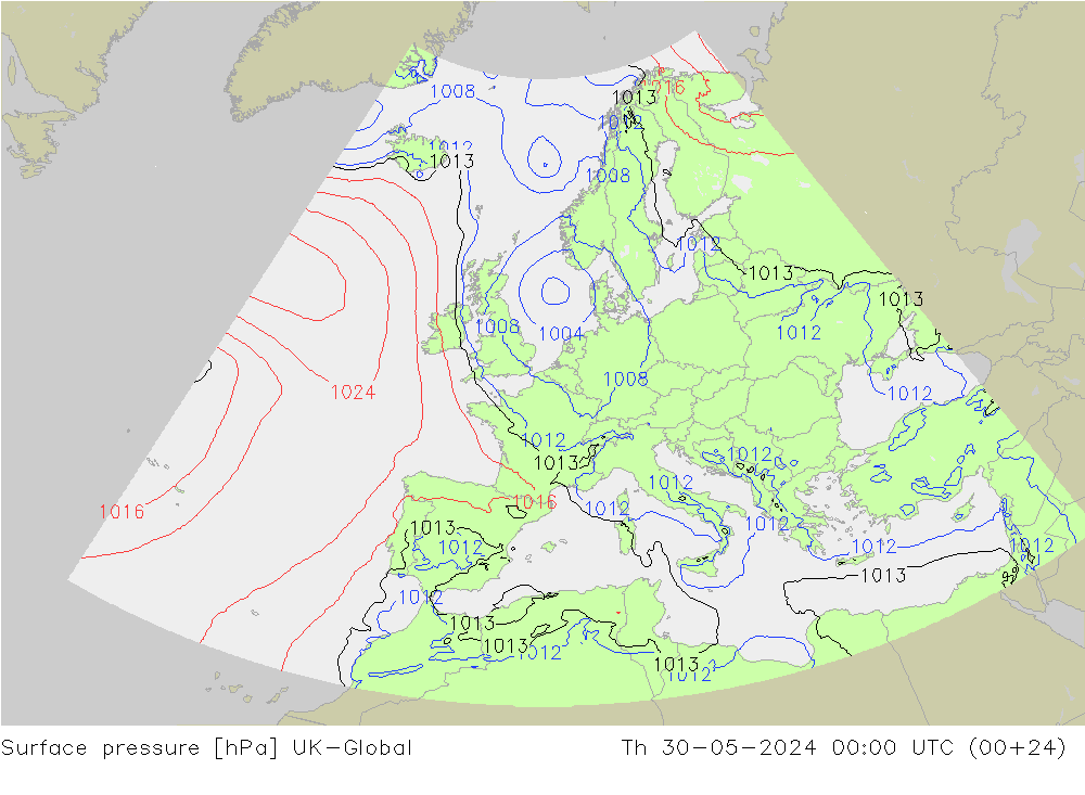 ciśnienie UK-Global czw. 30.05.2024 00 UTC