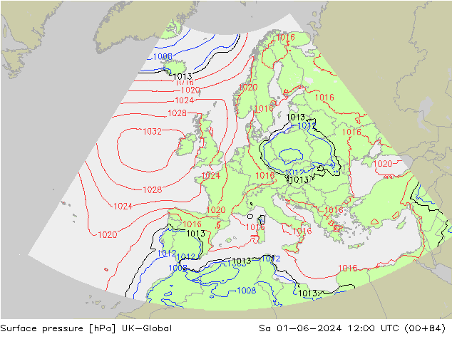 Yer basıncı UK-Global Cts 01.06.2024 12 UTC