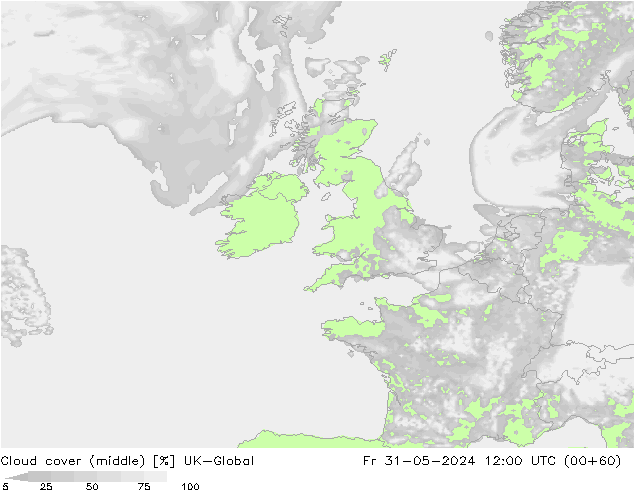 Nubes medias UK-Global vie 31.05.2024 12 UTC