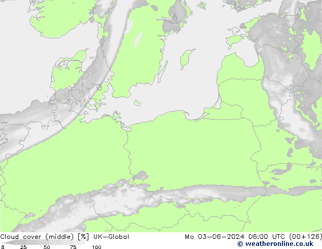 oblačnosti uprostřed UK-Global Po 03.06.2024 06 UTC