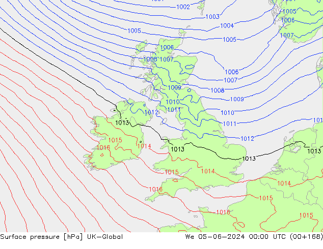 ciśnienie UK-Global śro. 05.06.2024 00 UTC