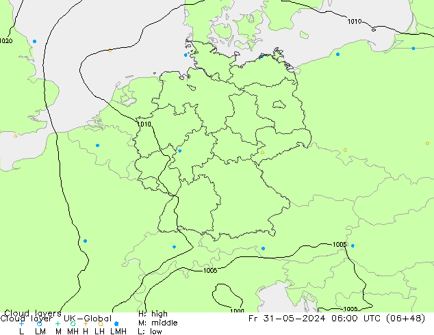 Cloud layer UK-Global Sex 31.05.2024 06 UTC