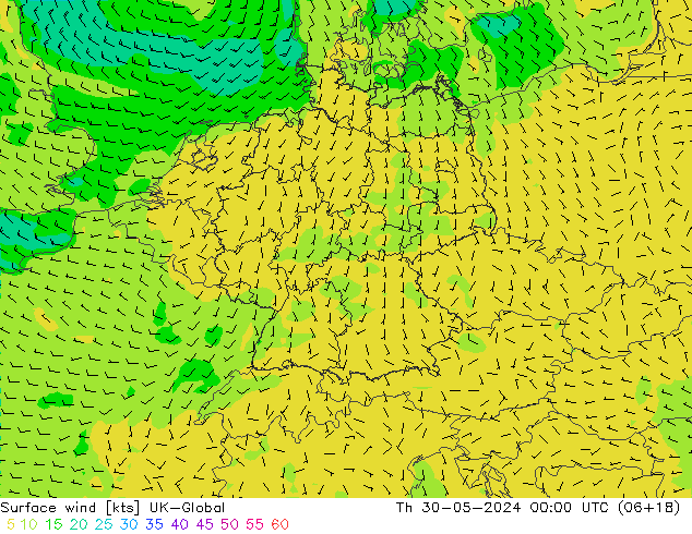  10 m UK-Global  30.05.2024 00 UTC