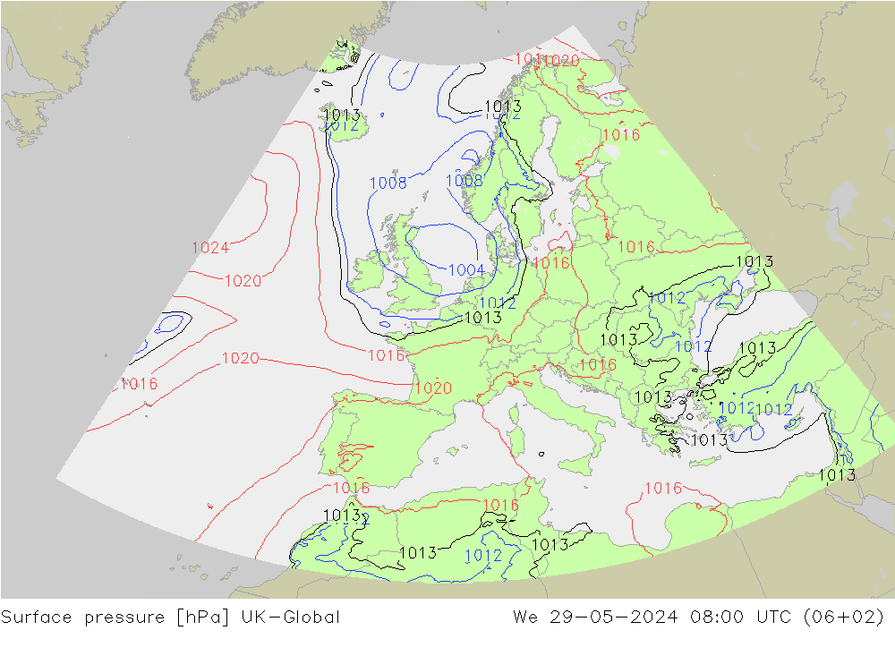 ciśnienie UK-Global śro. 29.05.2024 08 UTC