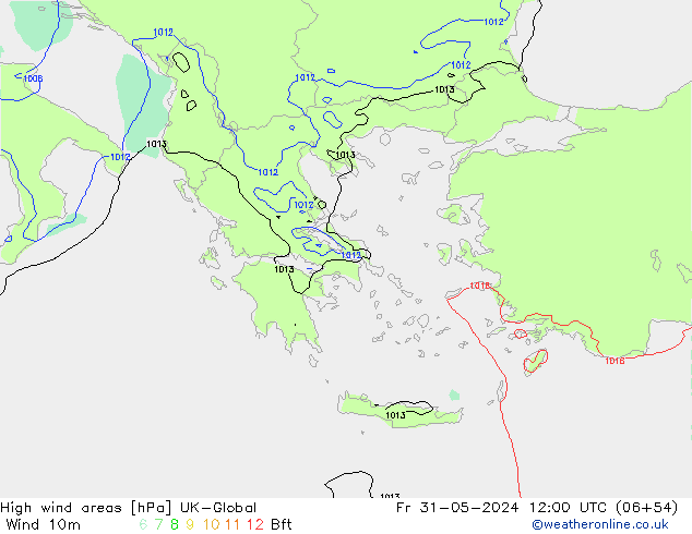 High wind areas UK-Global Sex 31.05.2024 12 UTC