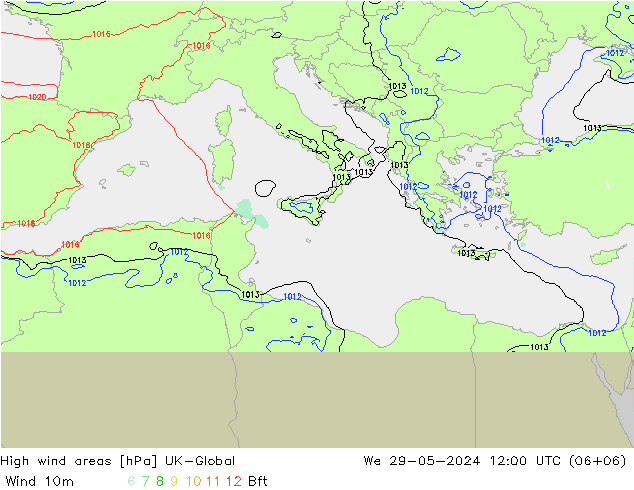 Windvelden UK-Global wo 29.05.2024 12 UTC