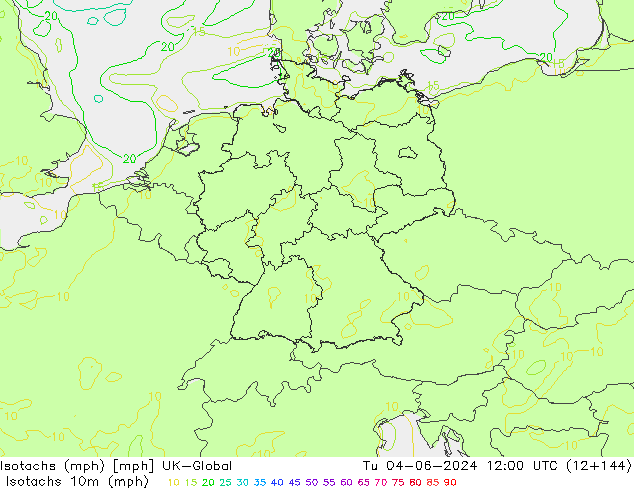 Izotacha (mph) UK-Global wto. 04.06.2024 12 UTC