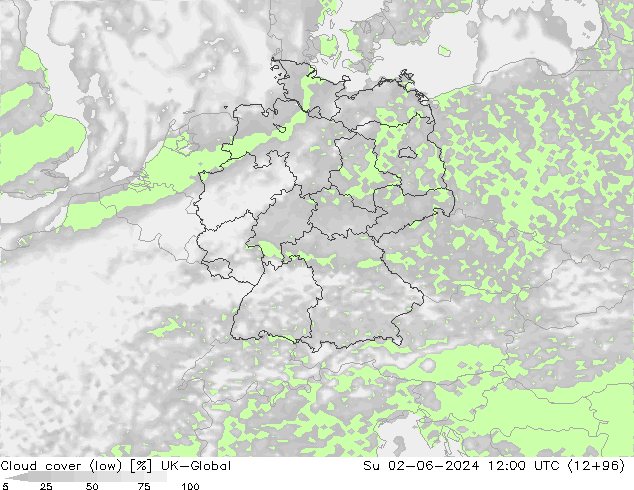 zachmurzenie (niskie) UK-Global nie. 02.06.2024 12 UTC