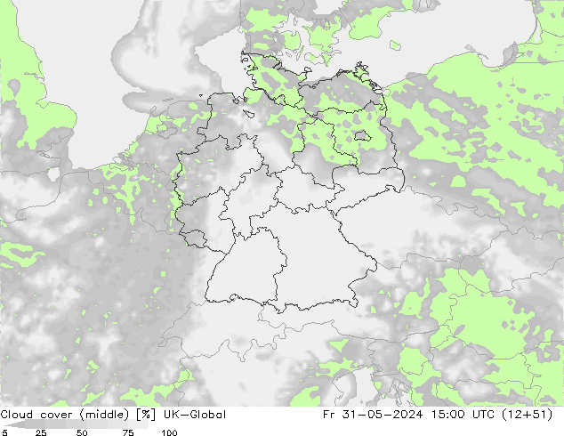 Bewolking (Middelb.) UK-Global vr 31.05.2024 15 UTC