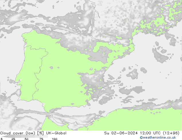 Wolken (tief) UK-Global So 02.06.2024 12 UTC