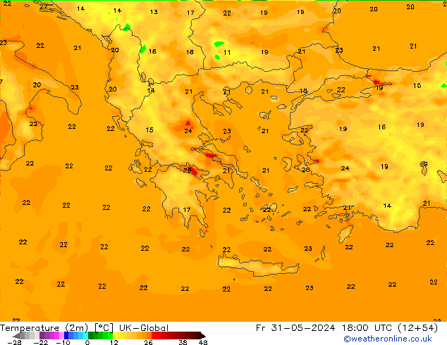 карта температуры UK-Global пт 31.05.2024 18 UTC