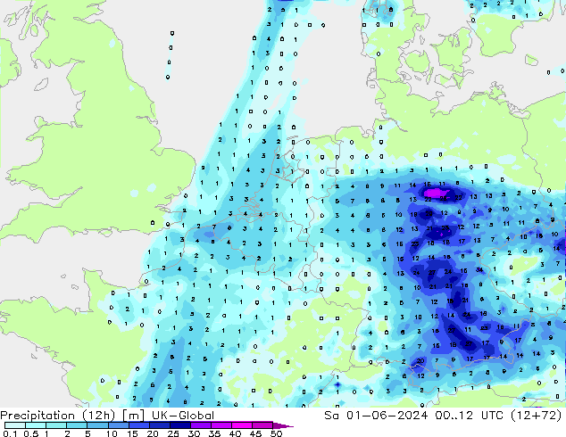 Nied. akkumuliert (12Std) UK-Global Sa 01.06.2024 12 UTC