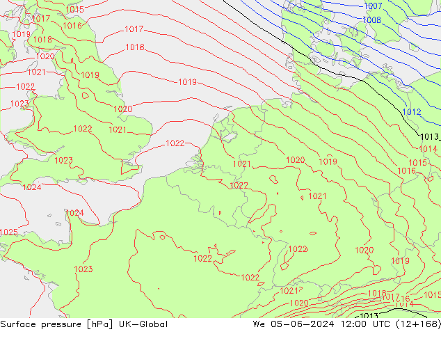 ciśnienie UK-Global śro. 05.06.2024 12 UTC