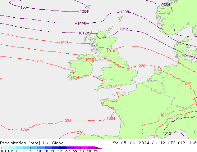 precipitação UK-Global Qua 05.06.2024 12 UTC