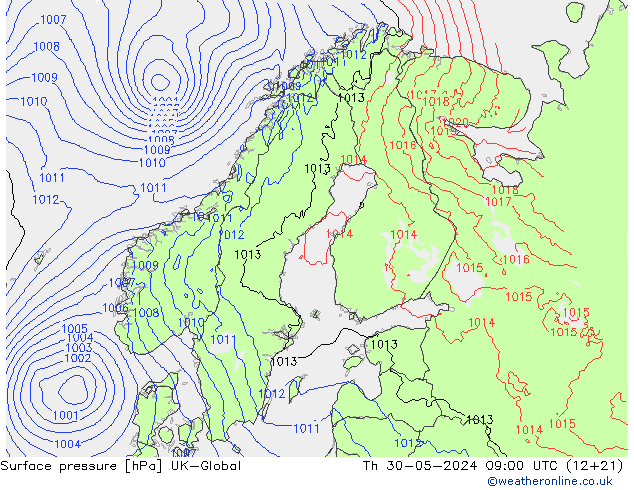 ciśnienie UK-Global czw. 30.05.2024 09 UTC