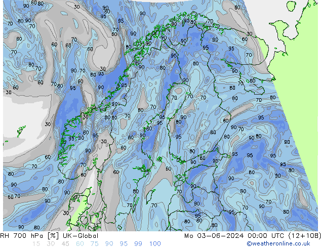 RV 700 hPa UK-Global ma 03.06.2024 00 UTC