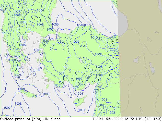 pressão do solo UK-Global Ter 04.06.2024 18 UTC