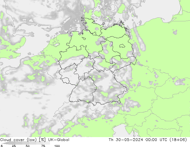 Wolken (tief) UK-Global Do 30.05.2024 00 UTC