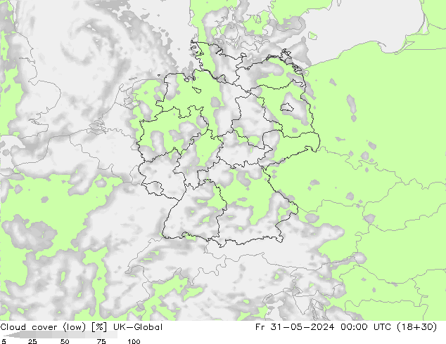 облака (низкий) UK-Global пт 31.05.2024 00 UTC