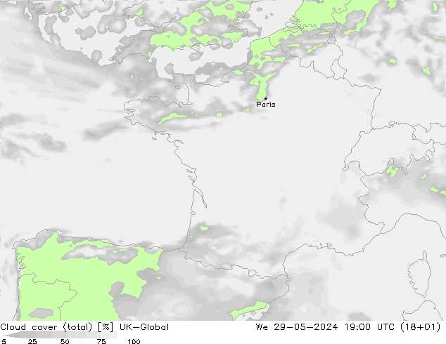 Nubi (totali) UK-Global mer 29.05.2024 19 UTC