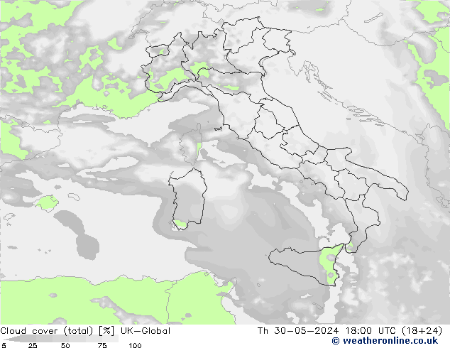 Nubi (totali) UK-Global gio 30.05.2024 18 UTC