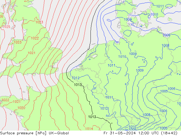 Bodendruck UK-Global Fr 31.05.2024 12 UTC