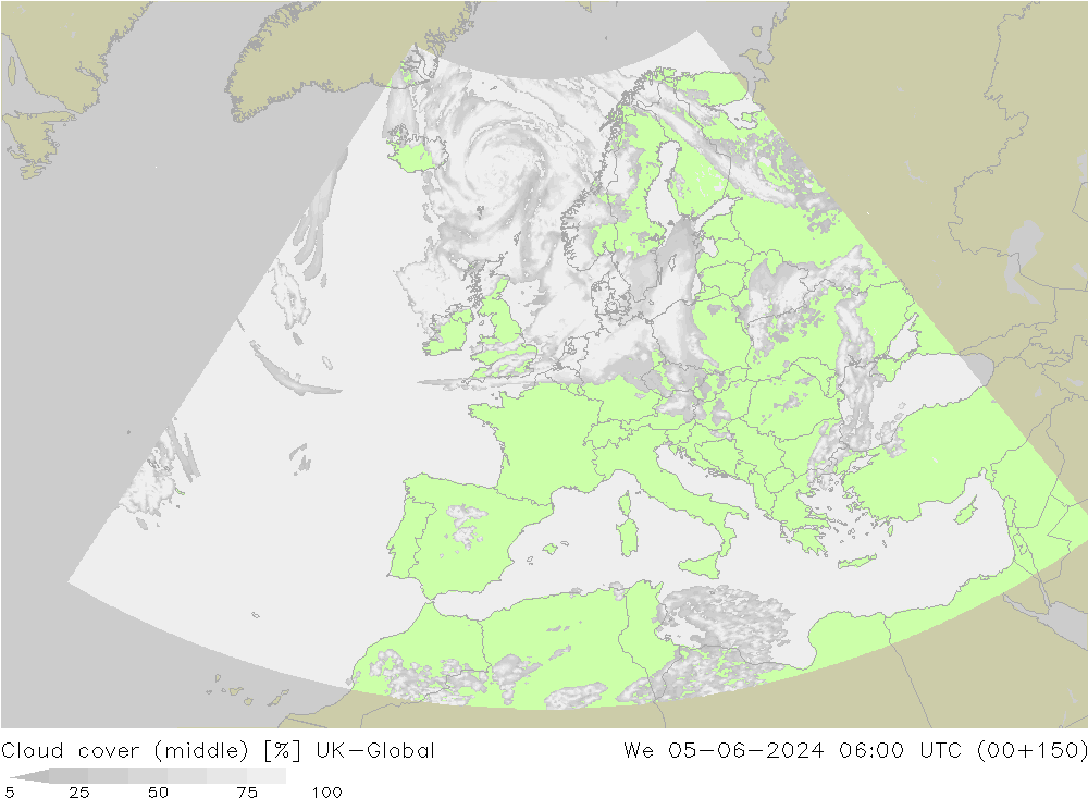 Wolken (mittel) UK-Global Mi 05.06.2024 06 UTC