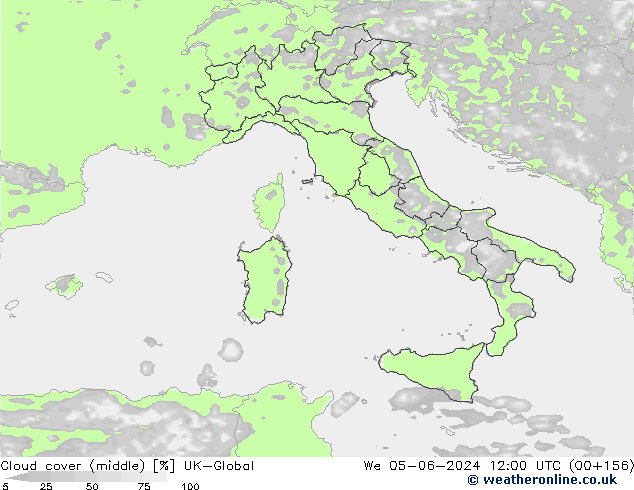 Nubi medie UK-Global mer 05.06.2024 12 UTC