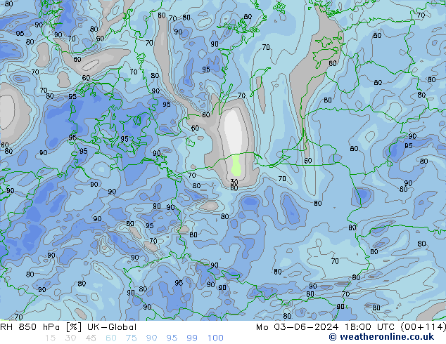 RV 850 hPa UK-Global ma 03.06.2024 18 UTC