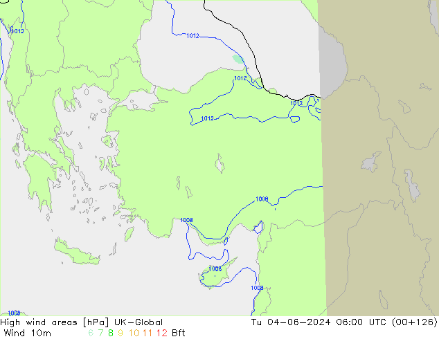 High wind areas UK-Global Tu 04.06.2024 06 UTC