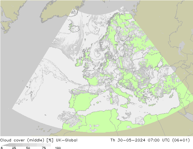 Bewolking (Middelb.) UK-Global do 30.05.2024 07 UTC