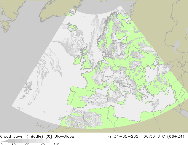 Cloud cover (middle) UK-Global Fr 31.05.2024 06 UTC