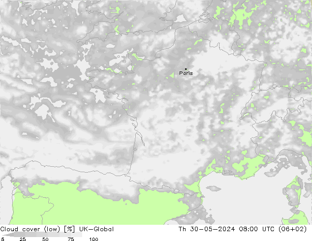 Wolken (tief) UK-Global Do 30.05.2024 08 UTC