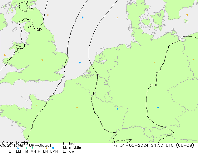 Wolkenlagen UK-Global vr 31.05.2024 21 UTC