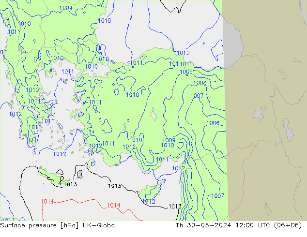 ciśnienie UK-Global czw. 30.05.2024 12 UTC