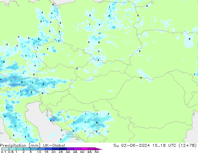 Precipitation UK-Global Su 02.06.2024 18 UTC