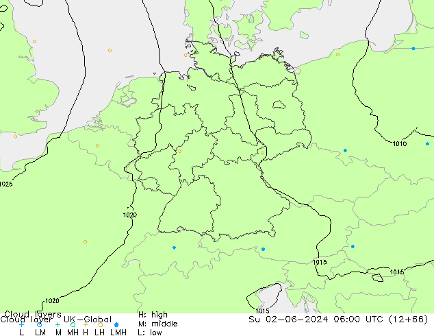 Wolkenlagen UK-Global zo 02.06.2024 06 UTC