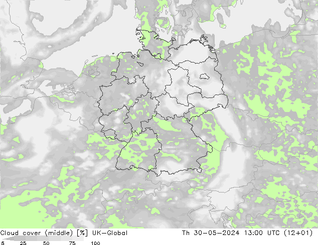 облака (средний) UK-Global чт 30.05.2024 13 UTC