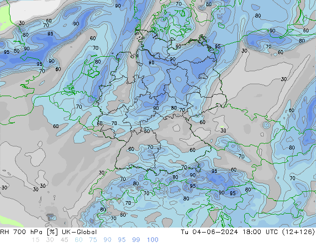 RH 700 hPa UK-Global mar 04.06.2024 18 UTC