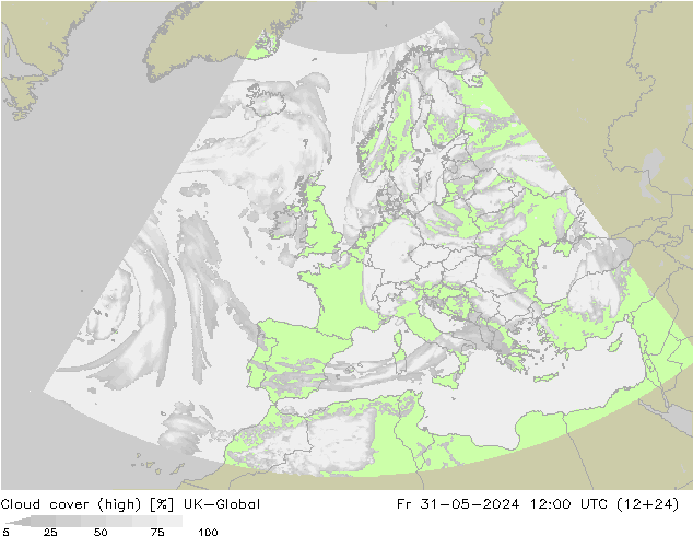 zachmurzenie (wysokie) UK-Global pt. 31.05.2024 12 UTC