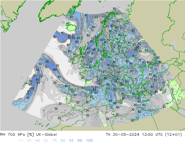 700 hPa Nispi Nem UK-Global Per 30.05.2024 13 UTC