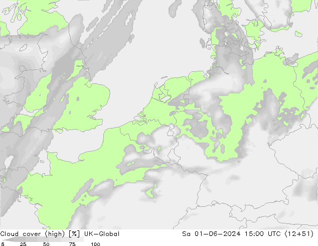zachmurzenie (wysokie) UK-Global so. 01.06.2024 15 UTC