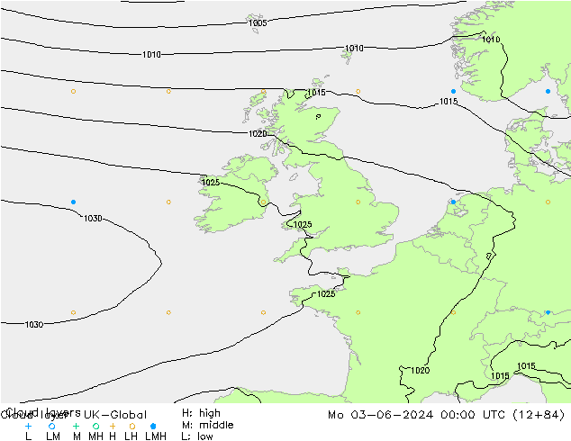 Cloud layer UK-Global  03.06.2024 00 UTC