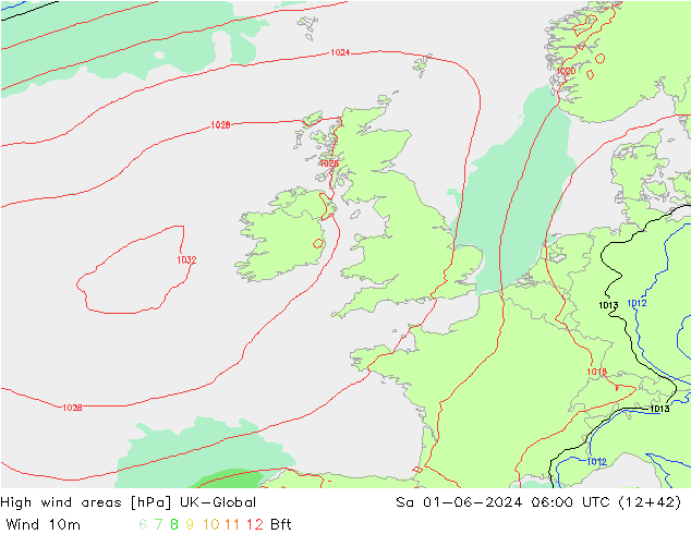 High wind areas UK-Global  01.06.2024 06 UTC