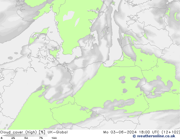 zachmurzenie (wysokie) UK-Global pon. 03.06.2024 18 UTC