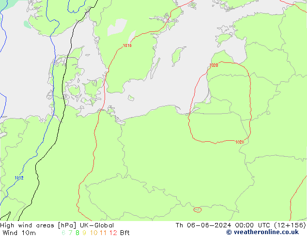 High wind areas UK-Global gio 06.06.2024 00 UTC